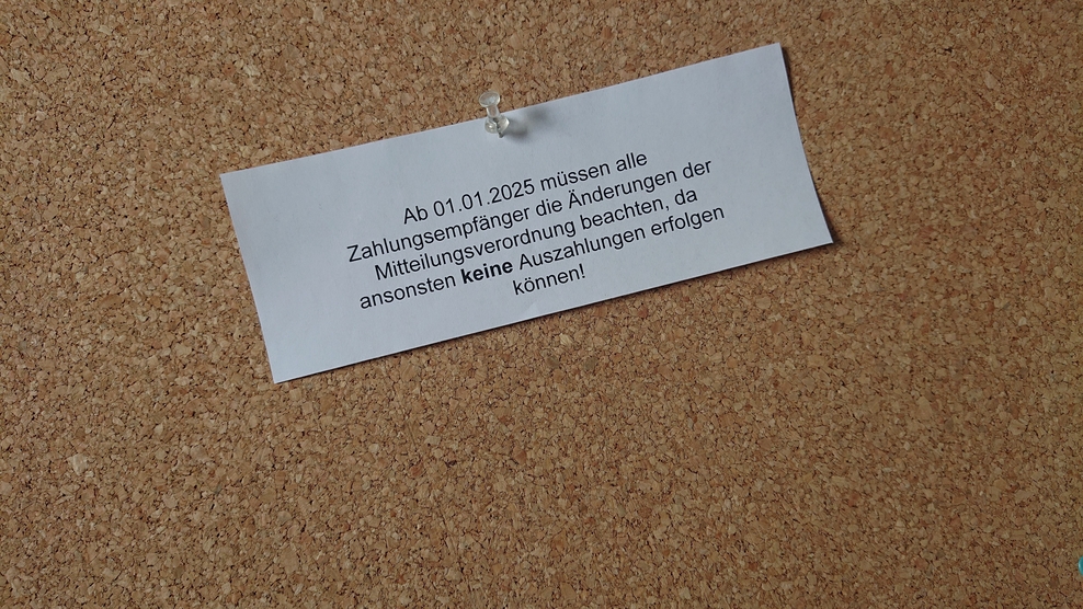 Schmuckgrafik zur Mitteilungsverordnung